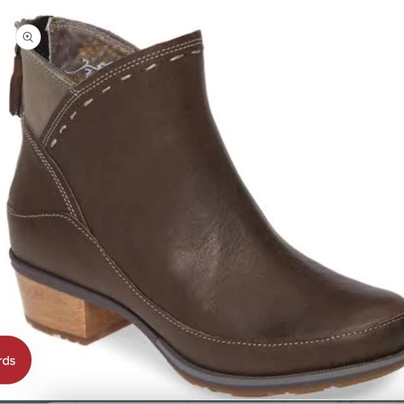 Chaco Cataluna Leather Ankle Boot Brown women’s size 8.5 - Picture 11 of 11